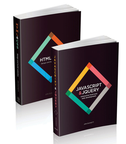 Web Design with HTML, CSS, JavaScript and jQuery Set book cover by Jon Duckett