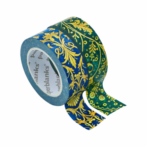 Emerald Flower/Silk Sky Washi Tape by Paperblanks (Washi Tape Mixed Pack) book cover by 