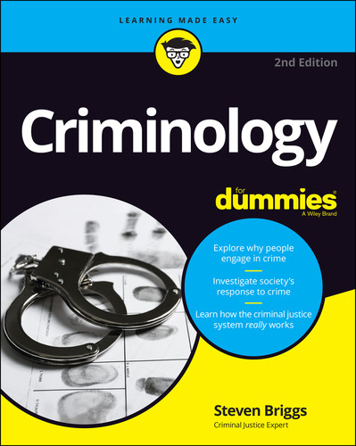 Criminology For Dummies book cover by Steven Briggs