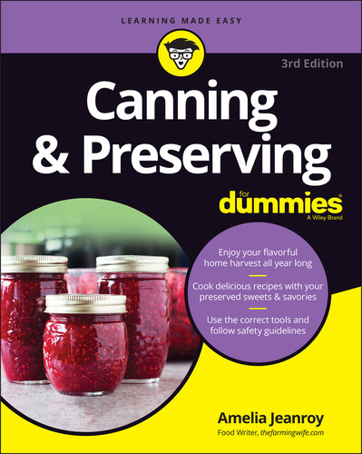 Canning & Preserving For Dummies book cover by Amelia Jeanroy