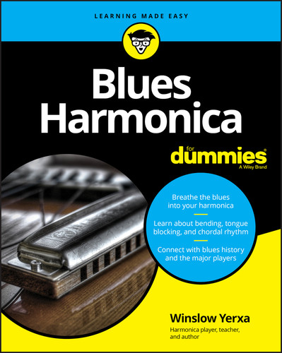 Blues Harmonica For Dummies book cover by Winslow Yerxa