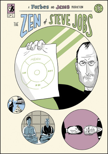 The Zen of Steve Jobs book cover by Caleb Melby, Forbes LLC