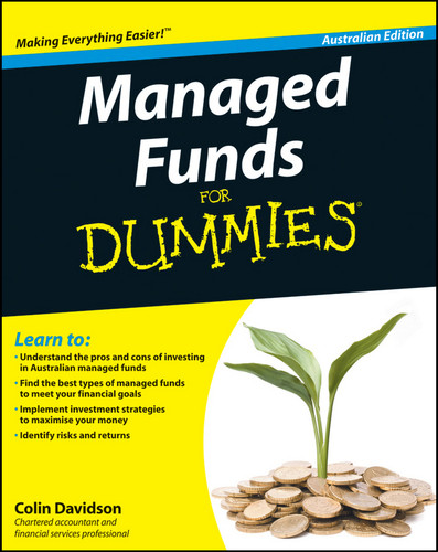 Managed Funds For Dummies book cover by Colin Davidson