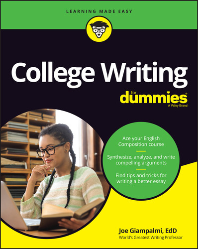 College Writing For Dummies book cover by Joe Giampalmi