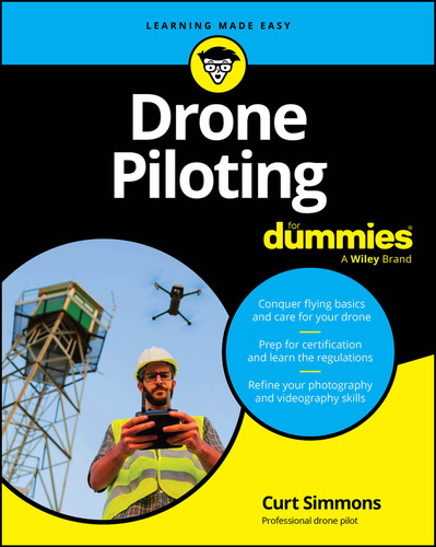 Drone Piloting For Dummies book cover by Curt Simmons