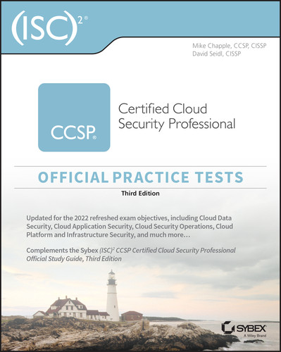 ISC2 CCSP Certified Cloud Security Professional Official Practice Tests book cover by Mike Chapple, David Seidl