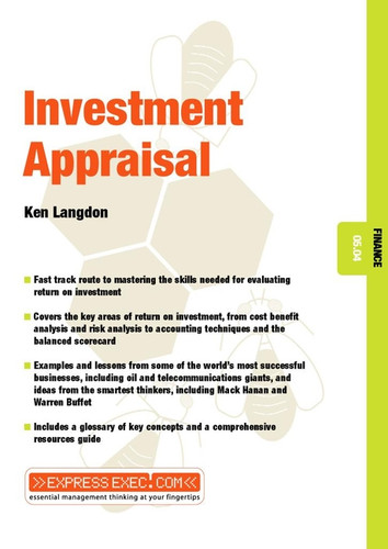 Investment Appraisal: Finance 05.04 (Express Exec) book cover by Ken Langdon