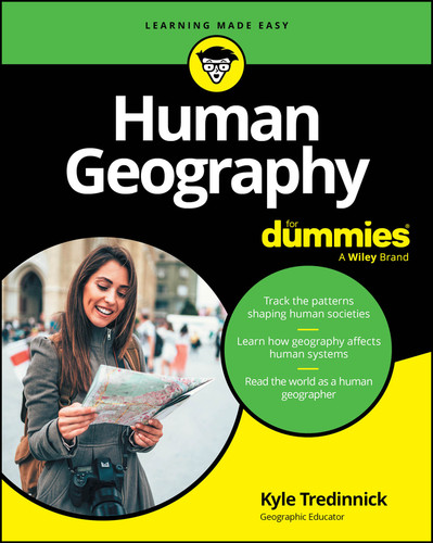 Human Geography For Dummies book cover by Kyle Tredinnick