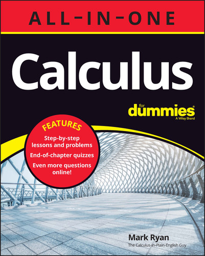 Calculus All-in-One For Dummies (+ Chapter Quizzes Online) book cover by Mark Ryan