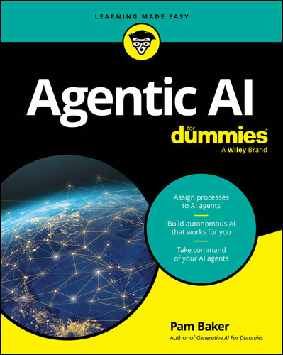 Agentic AI For Dummies book cover by Pam Baker