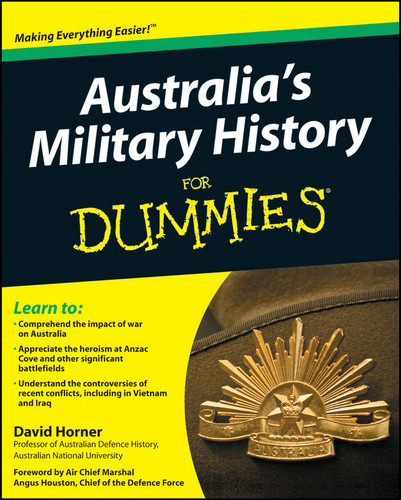 Australia's Military History For Dummies book cover by David Horner
