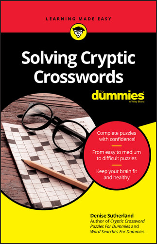 Solving Cryptic Crosswords For Dummies book cover by Denise Sutherland