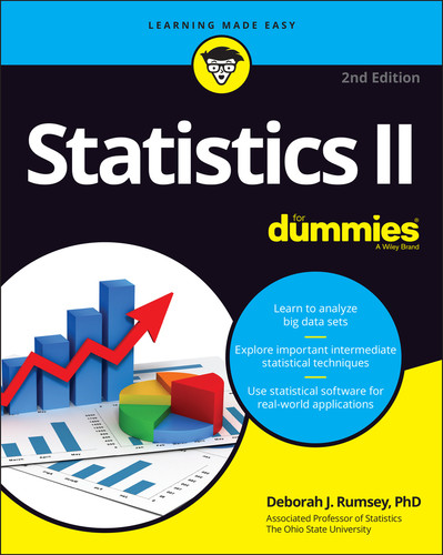 Statistics II For Dummies book cover by Deborah J. Rumsey
