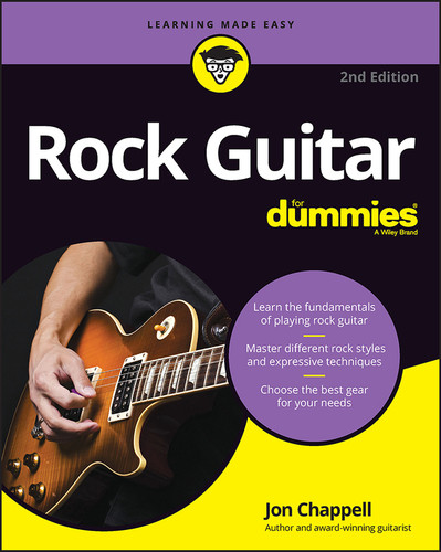 Rock Guitar For Dummies book cover by Jon Chappell