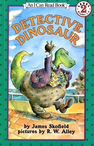 Detective Dinosaur (I Can Read Level 2) book cover by James Skofield
