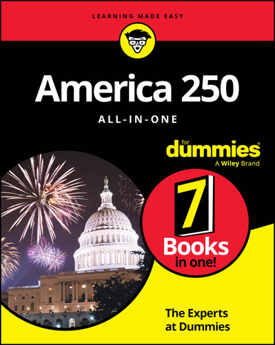 America 250 All-In-One For Dummies book cover by The Experts at Dummies