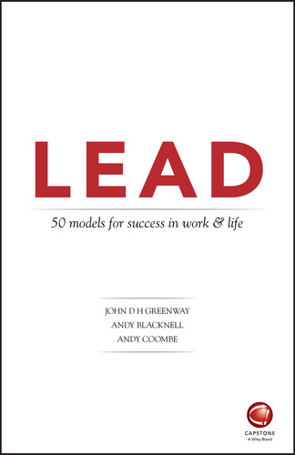 LEAD: 50 models for success in work and life book cover by John Greenway, Andy Blacknell, Andy Coombe
