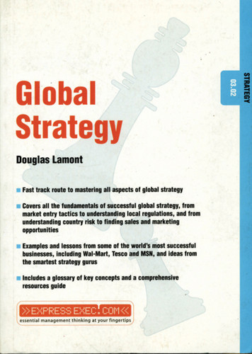Global Strategy: Strategy 03.02 (Express Exec) book cover by Douglas Lamont