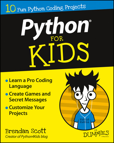 Python For Kids For Dummies (For Kids For Dummies) book cover by Brendan Scott