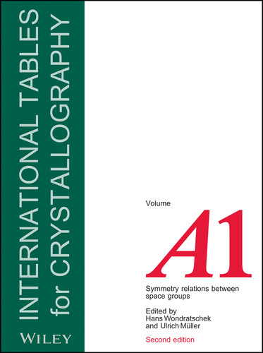 International Tables for Crystallography, Volume A1: Symmetry Relations between Space Groups (IUCr Series. International Tables for Crystallography) book cover by 