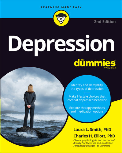 Depression For Dummies book cover by Laura L. Smith, Charles H. Elliott