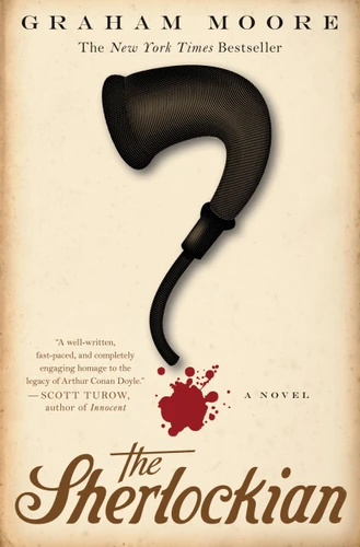 The Sherlockian book cover by Graham Moore
