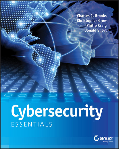 Cybersecurity Essentials book cover by Charles J. Brooks, Christopher Grow, Philip A. Craig, Jr., Donald Short