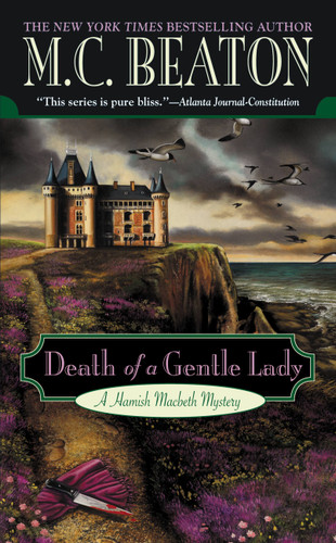 Death of a Gentle Lady (A Hamish Macbeth Mystery #24) book cover by M. C. Beaton