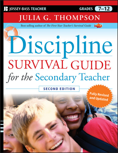 Discipline Survival Guide for the Secondary Teacher (J-B Ed: Survival Guides) book cover by Julia G. Thompson