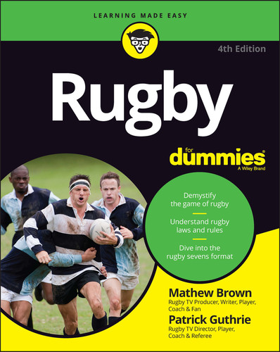Rugby For Dummies book cover by Mathew Brown, Patrick Guthrie