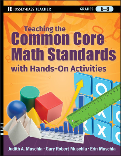 Teaching the Common Core Math Standards with Hands-On Activities, Grades 6-8 book cover by Judith A. Muschla, Gary R. Muschla, Erin Muschla