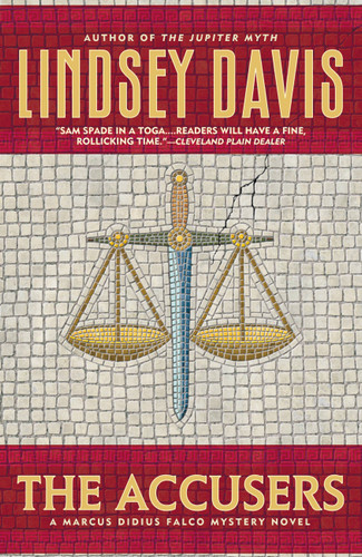The Accusers book cover by Lindsey Davis