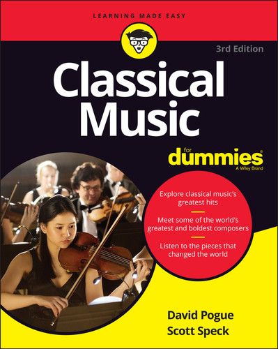 Classical Music For Dummies book cover by David Pogue, Scott Speck