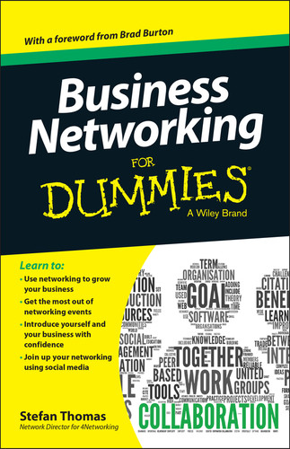Business Networking For Dummies book cover by Stefan Thomas