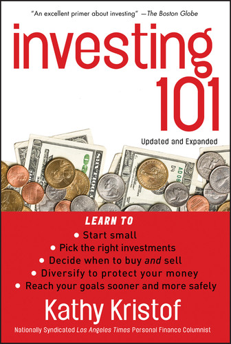 Investing 101 (Bloomberg) book cover by Kathy Kristof