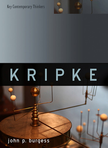 Kripke (Key Contemporary Thinkers) book cover by John P. Burgess