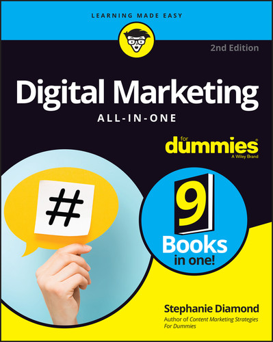 Digital Marketing All-In-One For Dummies book cover by Stephanie Diamond