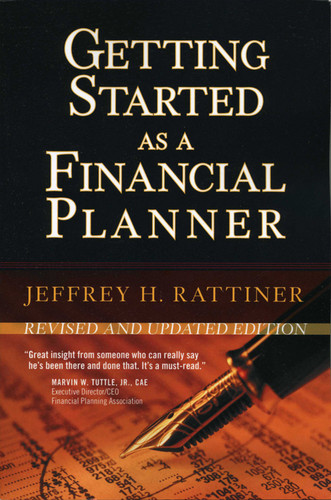 Getting Started as a Financial Planner (Bloomberg) book cover by Jeffrey H. Rattiner