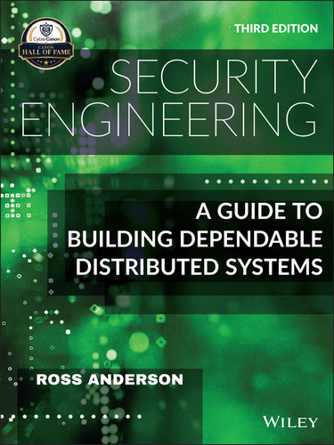 Security Engineering: A Guide to Building Dependable Distributed Systems book cover by Ross Anderson