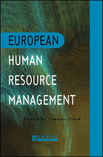European Human Resource Management: An Introduction to Comparative Theory and Practice book cover by 