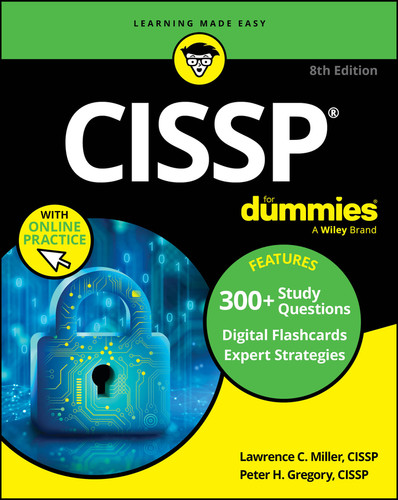 CISSP For Dummies book cover by Lawrence C. Miller, Peter H. Gregory