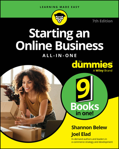 Starting an Online Business All-in-One For Dummies book cover by Shannon Belew, Joel Elad