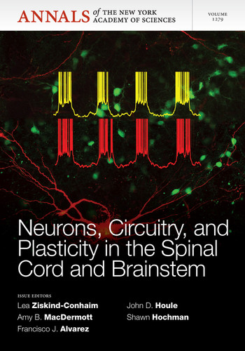 Neurons, Circuitry, and Plasticity in the Spinal Cord and Brainstem, Volume 1279 (Annals of the New York Academy of Sciences) book cover by 