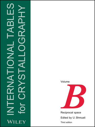 International Tables for Crystallography, Volume B: Reciprocal Space (IUCr Series. International Tables for Crystallography) book cover by 