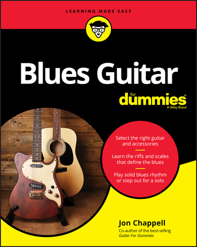 Blues Guitar For Dummies book cover by Jon Chappell