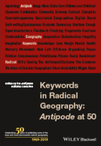 Keywords in Radical Geography: Antipode at 50 (Antipode Book Series) book cover by 