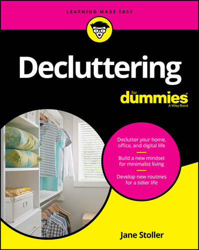 Decluttering For Dummies book cover by Jane Stoller