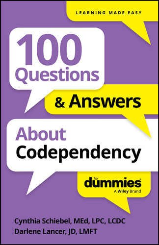 100 Questions & Answers About Codependency For Dummies book cover by Cynthia Schiebel, Darlene Lancer