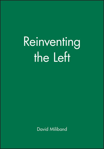 Reinventing the Left book cover by 