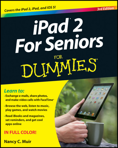 iPad 2 For Seniors For Dummies book cover by Nancy C. Muir